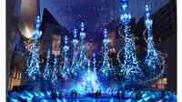 幻想的な青の世界へ。Caretta Illumination 2018 ～ ディズニーMovieNEX プリンセスイルミネーション ～