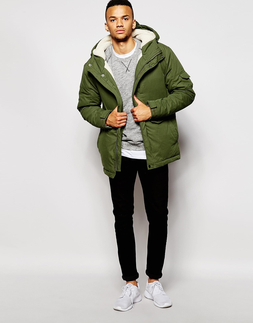 D struct green stirling sherpa lined parka jacket product 3 813883095 normal