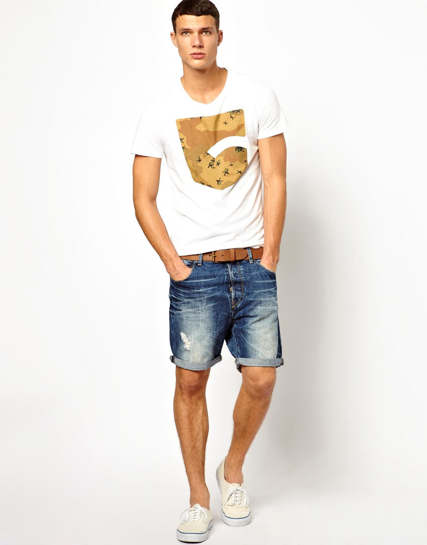 G star blue g star denim shorts a crotch medium aged destroy product 1 18063261 0 510145736 normal