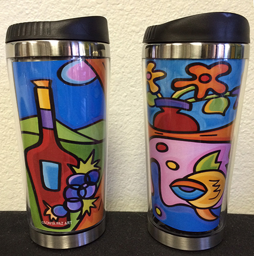 Travel mug travel pleasures